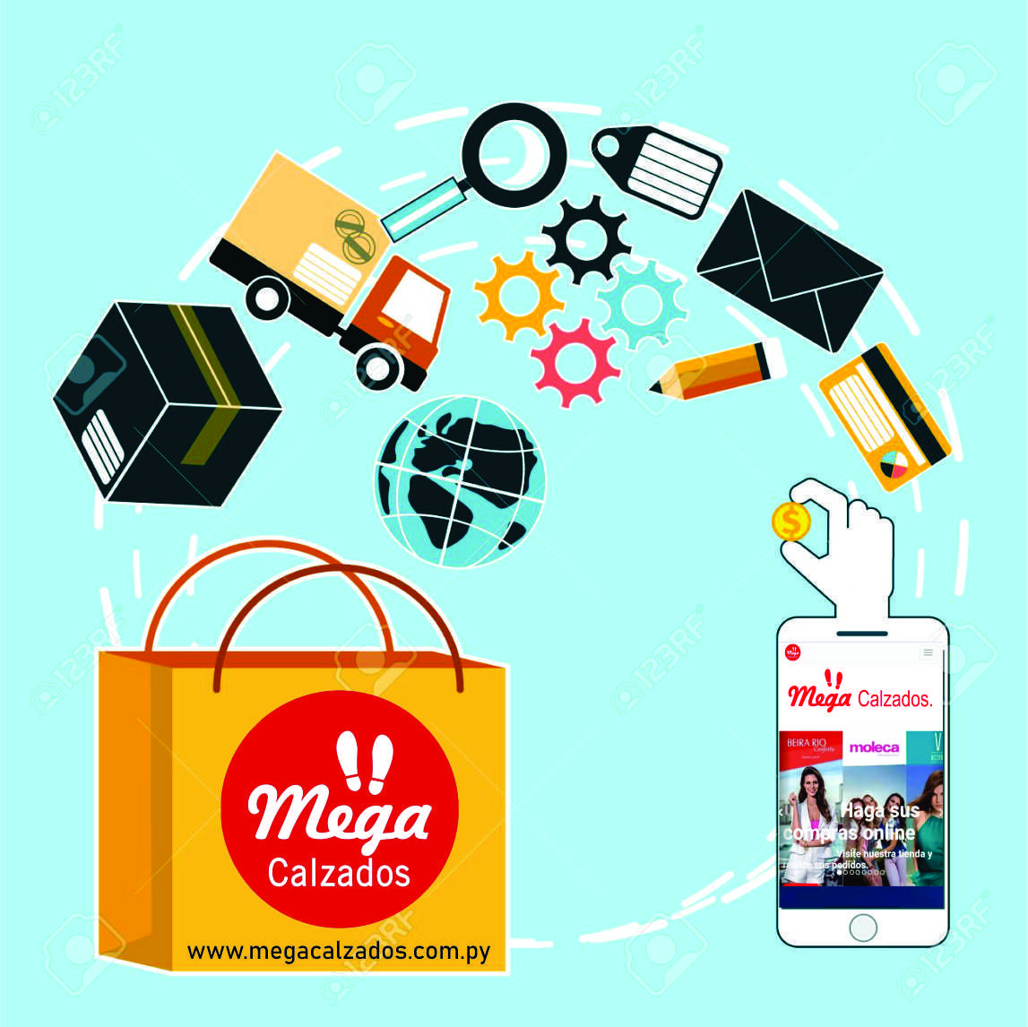 Mega hotsell calzados online